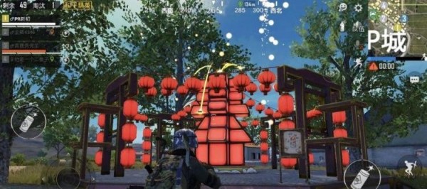 和平精英灯笼在哪里 和平精英灯笼怎么挂