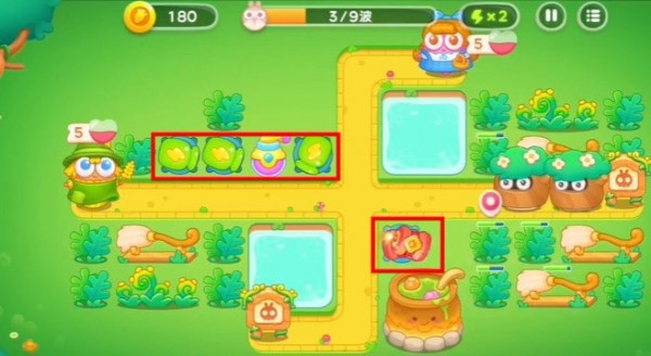 保卫萝卜4绿野奇缘56攻略图解法 保卫萝卜4绿野奇缘56金萝卜攻略