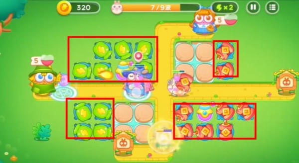 保卫萝卜4绿野奇缘56攻略图解法 保卫萝卜4绿野奇缘56金萝卜攻略