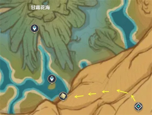 原神灵光铭文残片位置分布图 在哪里