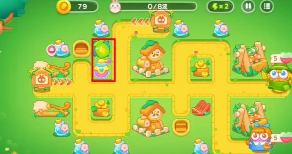 保卫萝卜4绿野奇缘41关攻略 布局思路图文步骤