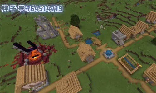 我的世界村庄种子大全最准确的种子 有铁匠铺