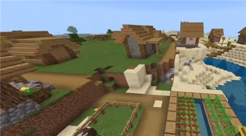我的世界村庄种子大全最准确的种子 有铁匠铺