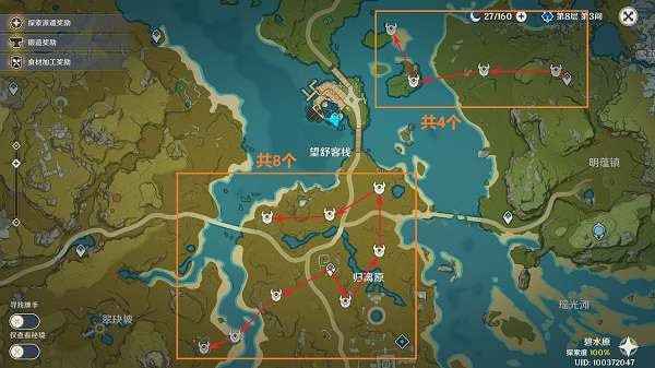 原神丘丘萨满路线图 原神丘丘萨满地图分布攻略