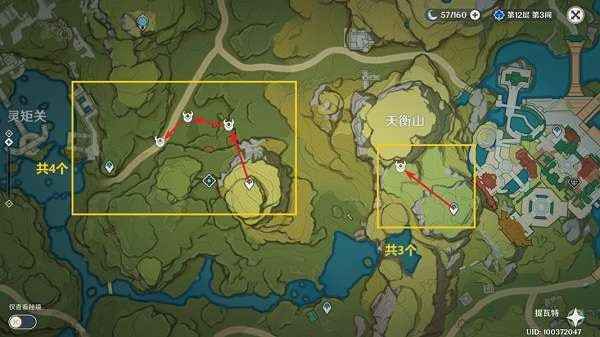 原神射手丘丘人哪里刷 原神射手丘丘人点位分布图汇总