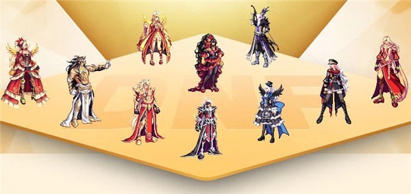 地下城全天空套外观显示 1到12期图片