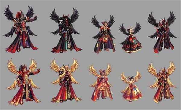 地下城全天空套外观显示 1到12期图片