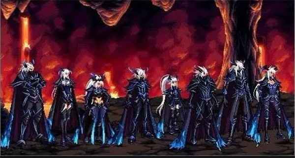 地下城全天空套外观显示 1到12期图片