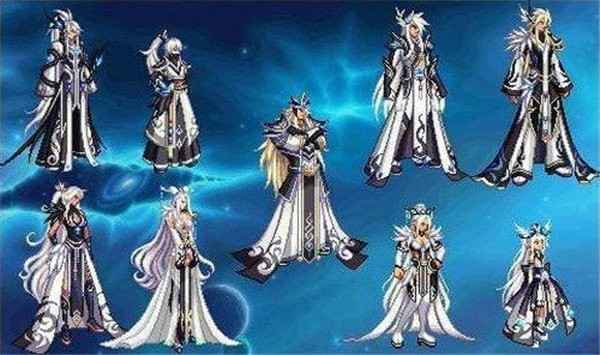 地下城全天空套外观显示 1到12期图片