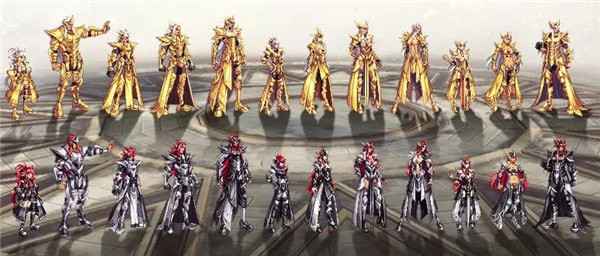 地下城全天空套外观显示 1到12期图片