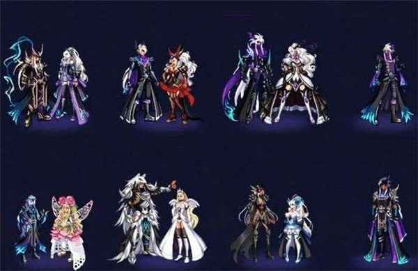 地下城全天空套外观显示 1到12期图片