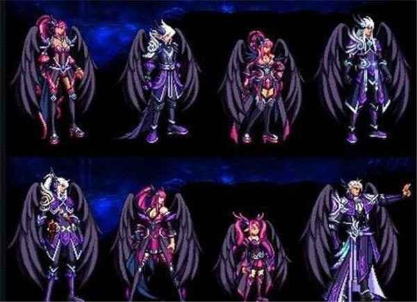 地下城全天空套外观显示 1到12期图片