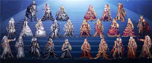 地下城全天空套外观显示 1到12期图片