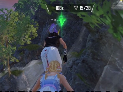 和平精英绿洲世界飞星瀑布挑战怎么通关