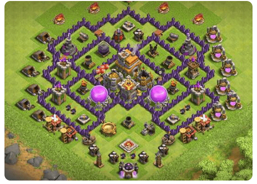 部落冲突7本最强布阵2023 最强布阵复制链接