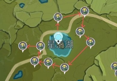 原神甜甜花哪里最多 原神甜甜花采集分布图位置汇总