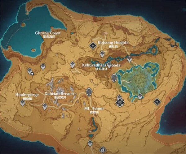 原神3.6新地图爆料-原神3.6新地图传送锚点汇总