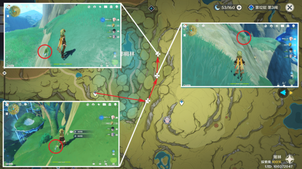 原神3.5劫波莲采集路线图-原神劫波莲采集点位置汇总