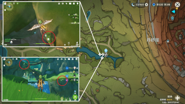 原神3.5劫波莲采集路线图-原神劫波莲采集点位置汇总