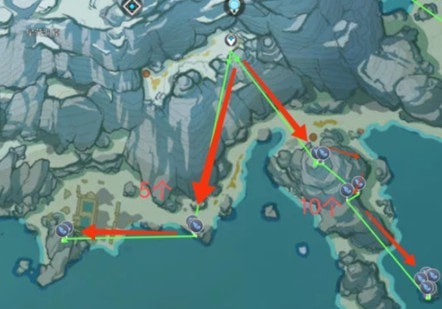 原神星银矿石哪里最多 原神星银矿石采集路线位置分布图汇总