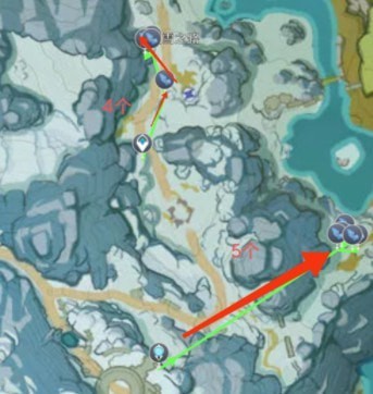 原神星银矿石哪里最多 原神星银矿石采集路线位置分布图汇总