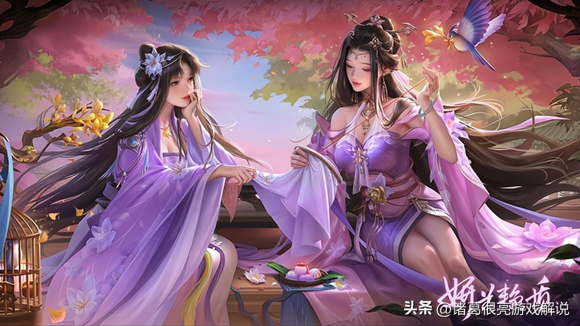 三国杀大乔小乔天香琉璃技能（三国杀盘点女将中人气超高的姐妹花敢问大家的终极梦想是啥）-图8