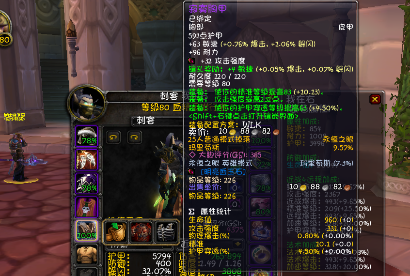 魔兽世界盗贼装备属性用什么的（魔兽80级盗贼属性选择天赋配装与输出手法全攻略）-图8