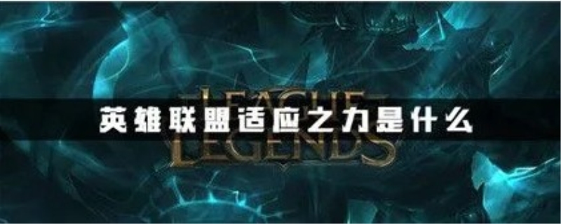 适应之力是什么意思