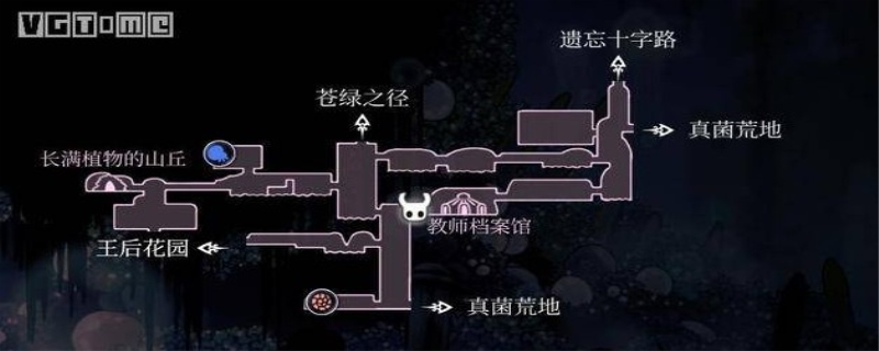 空洞骑士雾之峡谷地图商人在哪