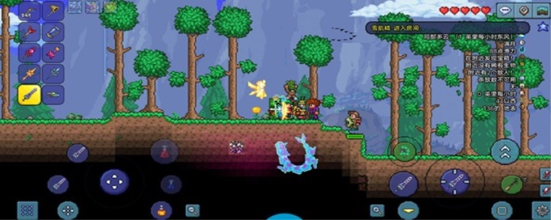 泰拉瑞亚蘑菇地形怎么造